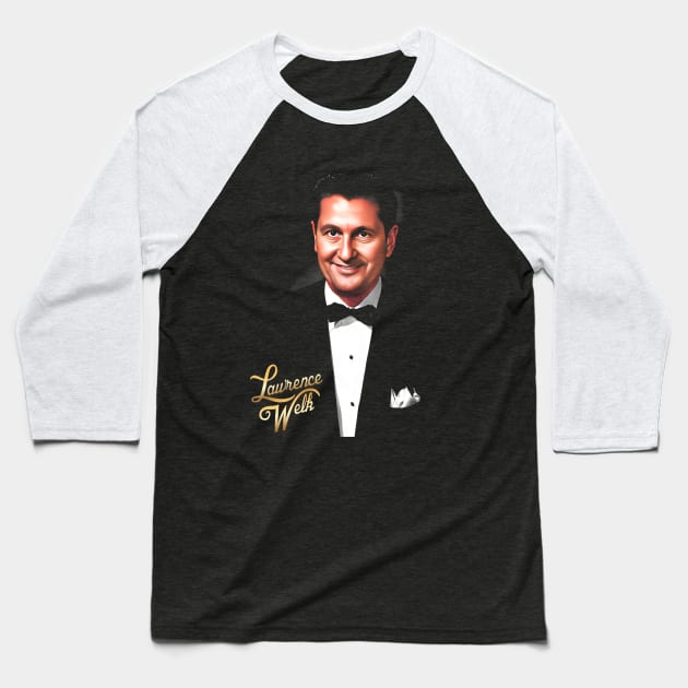 Lawrence Welk Gold Baseball T-Shirt by darklordpug